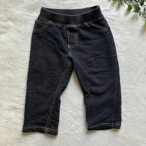 Carter’s Baby Jogger Pants 18M Blue Denim 100% Cotton VGUC Toddler